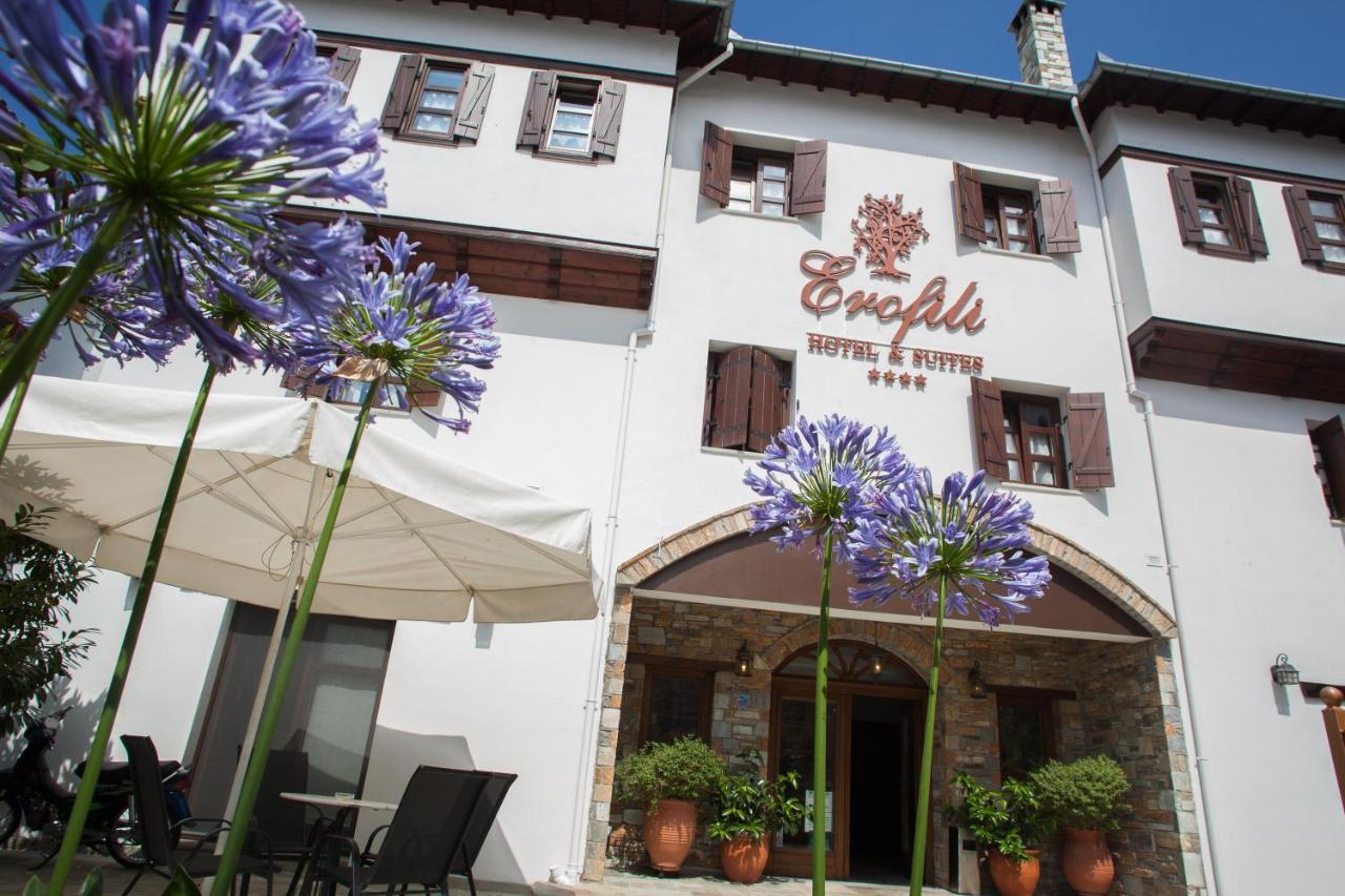 Erofili Hotel & Suites ปอร์เตเรีย ภายนอก รูปภาพ